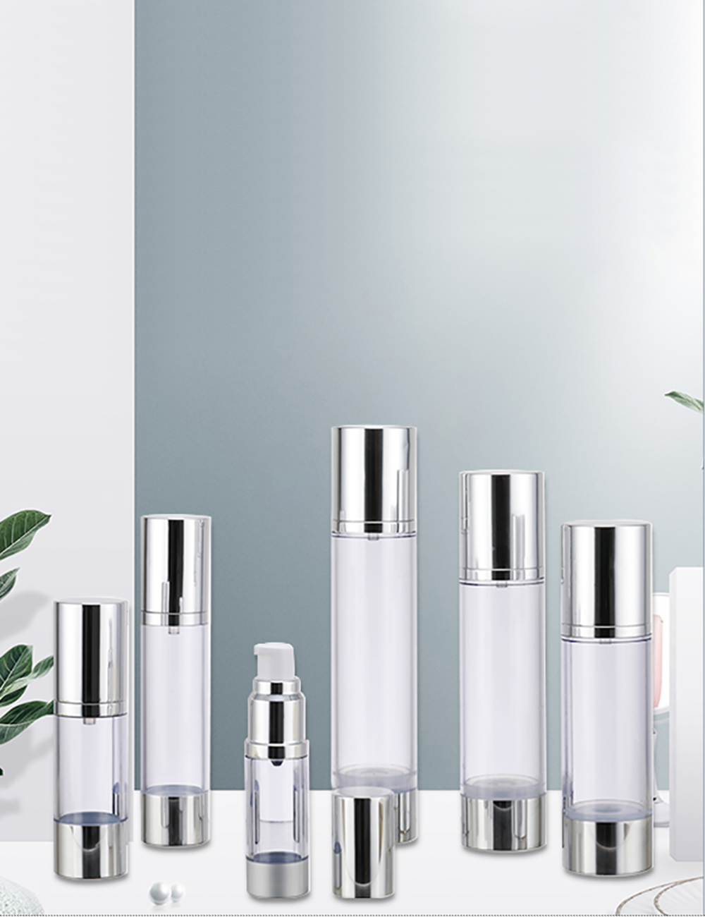 Airless Flasche mit Alumina